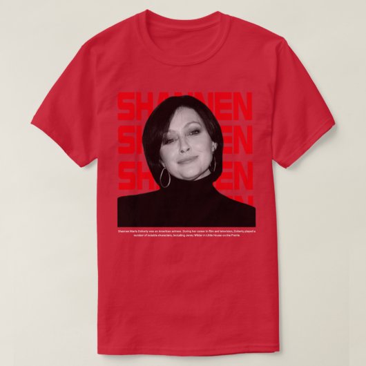 俳優のシャンネン・ドハティTシャツ Tシャツ (デザイン正面)