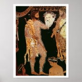 俳優のホールを示す赤姿の花瓶からの詳細 ポスター (正面)