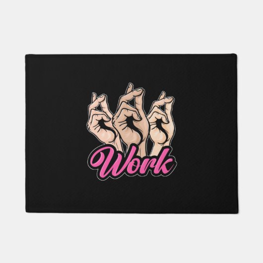 俳優の仕事 ドアマット (正面)