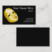 俳優の名刺 名刺 (正面/裏面)
