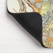 俳優の市川團十郎(5代目)による石像 マウスパッド (コーナー)