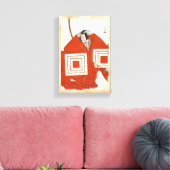 俳優の市川團十郎（5代目）in志原区勝川 キャンバスプリント (インサイチュ (リビング))