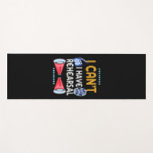 俳優はリハーサルできない ヨガマット (正面(横))