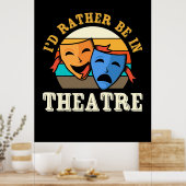 俳優は演劇に出たがる ポスター (キッチン)