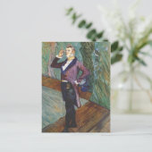 俳優アンリ・サマリー ポストカード (スタンド正面)