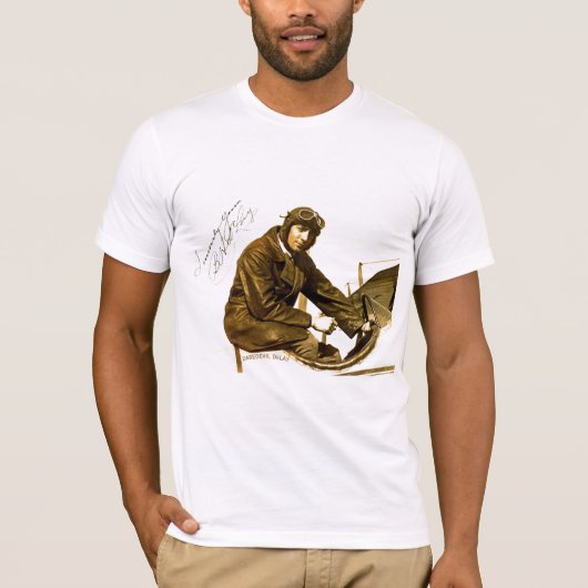 俳優アヴィエーターDAREDEVIL DeLAY – ハンサムなシャツ Tシャツ (正面)