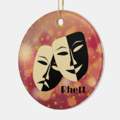 俳優シアターデザインセラミックオーナメント セラミックオーナメント (左)