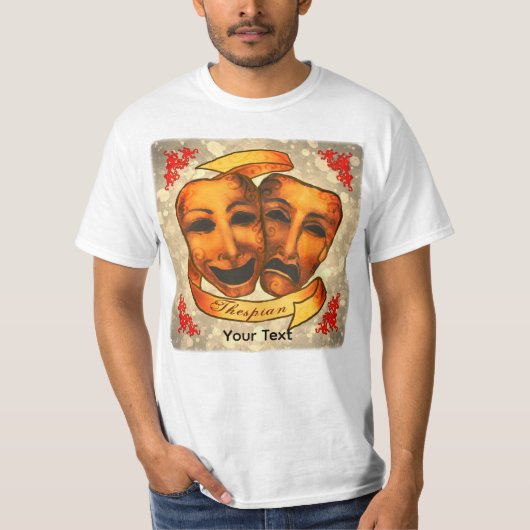 俳優マスク Tシャツ (正面)