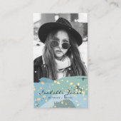 俳優モデルシンガーターコイズフォト名刺 名刺 (正面)