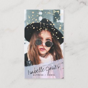 俳優モデル歌手ダンサーフォト名刺 名刺