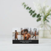 俳優モデル歌手ダンサー3フォトソーシャルアイコン 名刺 (スタンド正面)