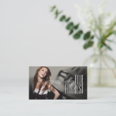 俳優女優のモデル·ヘッドショット撮影劇場 名刺 (スタンド正面)