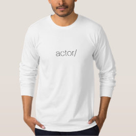 俳優 Tシャツ