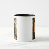 俳優holを示す赤姿のつぼからの詳細 マグカップ (中央)