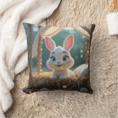 俳句がバニーさんにとって眠い時だ クッション (ブランケット)