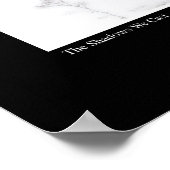 俳句のポスターの影 ポスター (角)