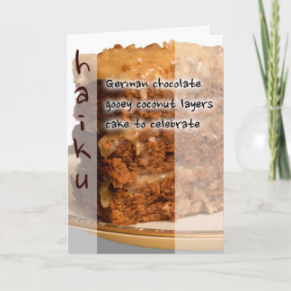 俳句の誕生日 カード