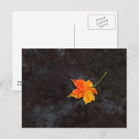 俳句はがき ポストカード (正面/裏面)