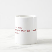 俳句は容易なマグです コーヒーマグカップ (中央)