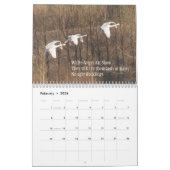 俳句は鳥暦2~2020年 カレンダー (2月 2026)