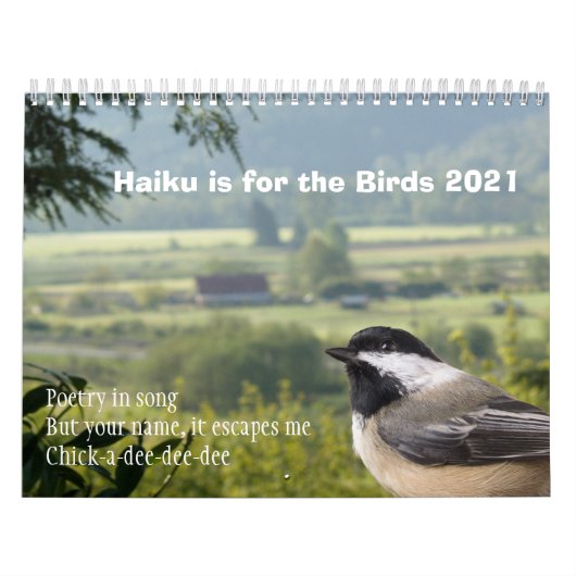 俳句は鳥暦2~2020年 カレンダー (カバー)