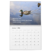 俳句は鳥暦2~2020年 カレンダー (1月 2026)