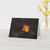 俳句グリーティングカード カード (黄色い花)