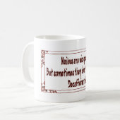 俳句ユーモア コーヒーマグカップ (正面左)