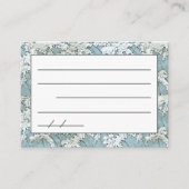 俳句日本のメモカード 名刺 (正面)