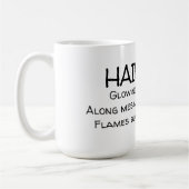 俳句01 コーヒーマグカップ (左)