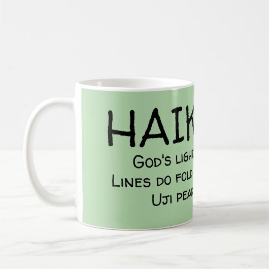 俳句07 コーヒーマグカップ (左)