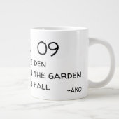 俳句09 ジャンボコーヒーマグカップ (右)