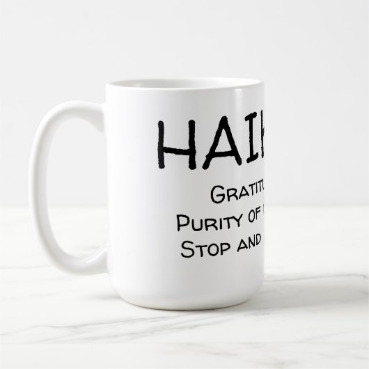 俳句13マグカップ コーヒーマグカップ (左)