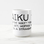 俳句14マグカップ コーヒーマグカップ (中央)