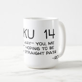 俳句14 コーヒーマグカップ (正面右)