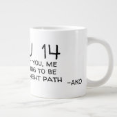 俳句14 ジャンボコーヒーマグカップ (右)