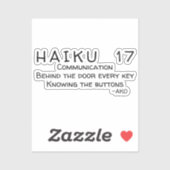 俳句17 シール (シート)