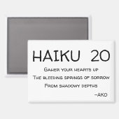 俳句20 マグネット (正面/裏面)