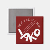 俳句22 マグネット (正面/裏面)