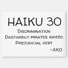 俳句30 マグネット