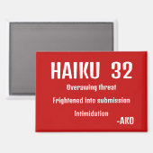 俳句32 マグネット (正面/裏面)