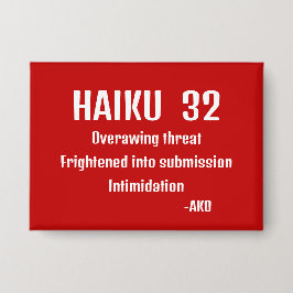 俳句32 缶バッジ