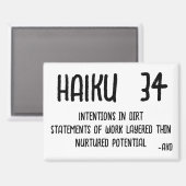 俳句34 マグネット (正面/裏面)