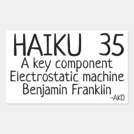 俳句35 長方形シール