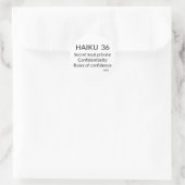 俳句36 ラウンドシール (バッグ)