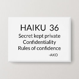 俳句36 缶バッジ