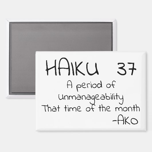 俳句37 マグネット (正面/裏面)