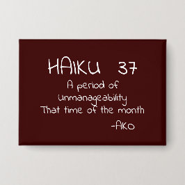 俳句37 缶バッジ