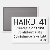 俳句41 マグネット (正面/裏面)