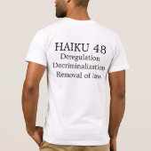 俳句48手 Tシャツ (裏面)